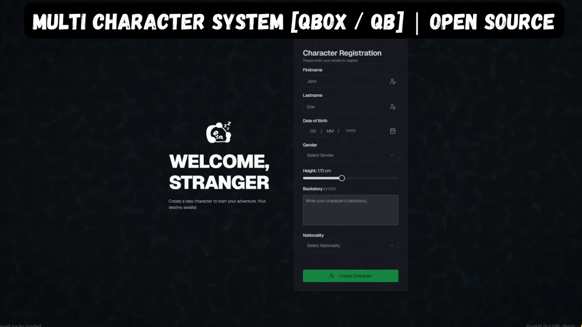 Multi Character System [QBox / QB] | Open Source